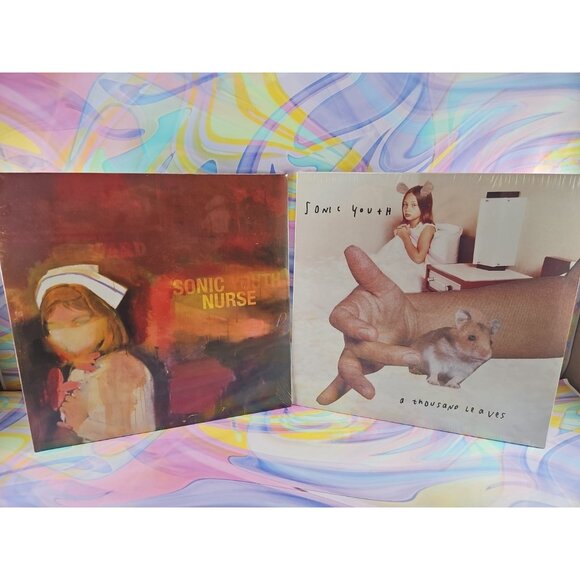 Lot of 2 Sonic Youth Records (New): A Thousand Leaves, Sonic Nurse